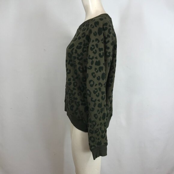 RAILS - WOMEN'S LARGE- GREEN LONG SLEEVE CREW NECK COTTON BLEND SWEATSHIRT - Picture 6 of 8